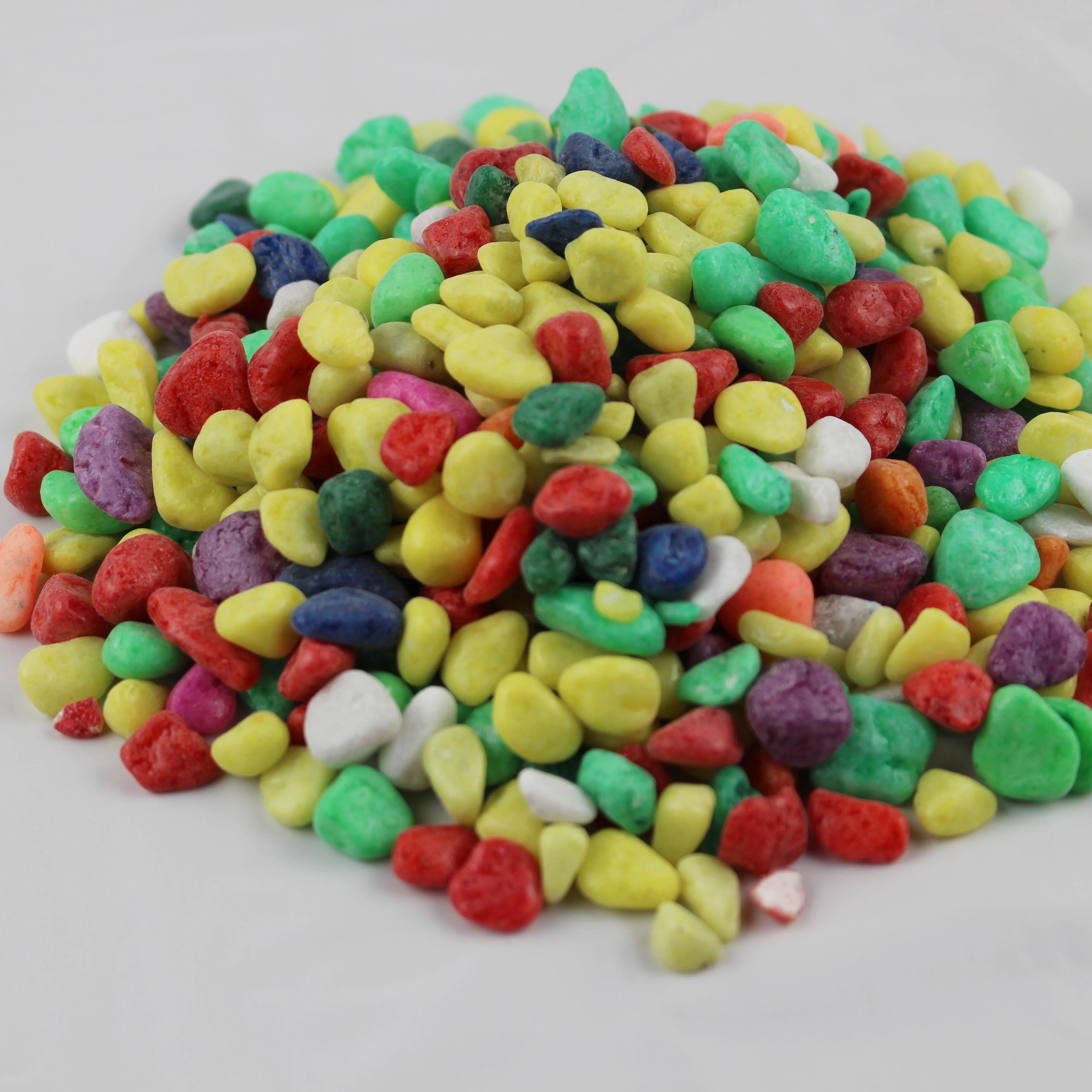 DECORTION GRAVEL STONE MIX COLOER