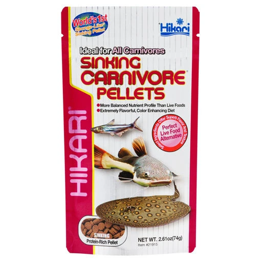 SinkinG carnivore PELLETS